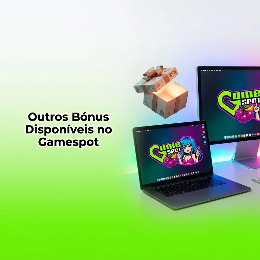 Tabela de bónus disponíveis no Gamespot em 2026, incluindo recarga, cashback e programa VIP