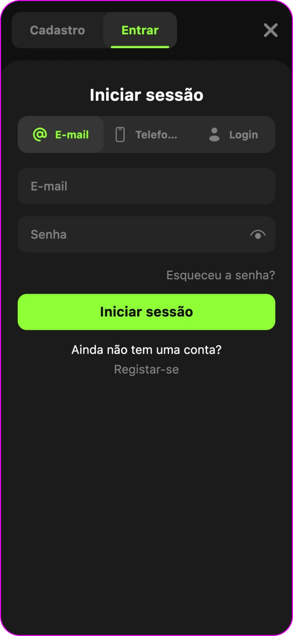 Abra a aplicação Gamespot e inicie sessão na sua conta.
